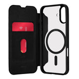 iPhone 16 - Puro Booklet Flip Case - MagSafe Compatible - Black