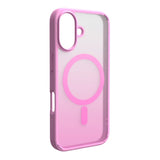 PURO GRADIENT MagSafe Case - iPhone 16 - Transparent/Pink