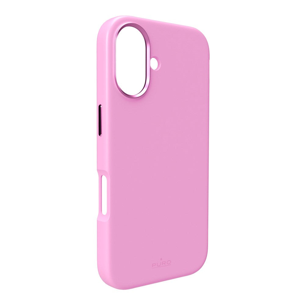 PURO ICON MAG PRO Silicone Case - MagSafe Compatible - iPhone 16 Plus - Pink