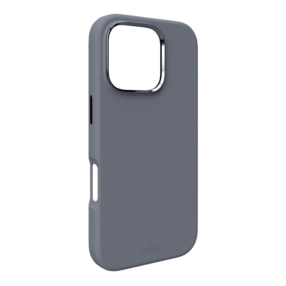 PURO ICON MAG PRO Silicone Case - MagSafe Compatible - iPhone 16 Pro Max - Grey