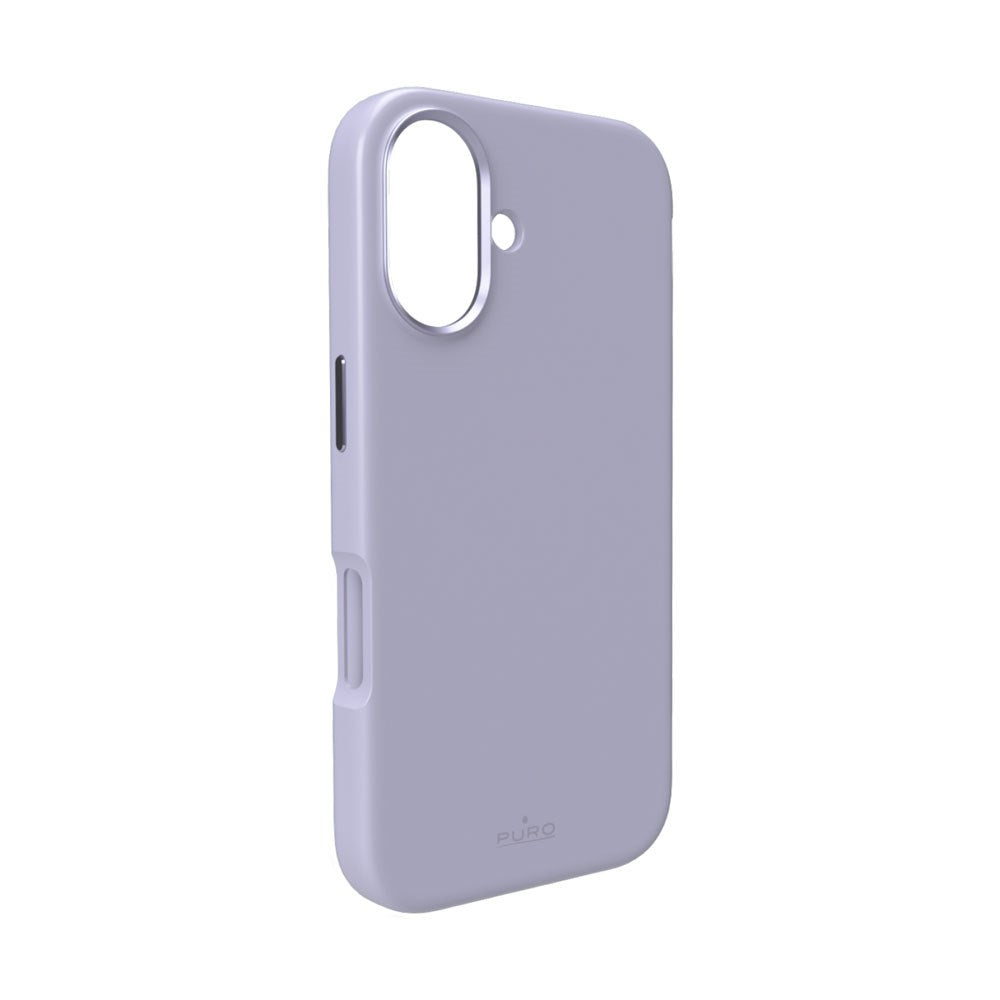 iPhone 17 PURO ICON MAG PRO Silicone Case - MagSafe Compatible - Purple
