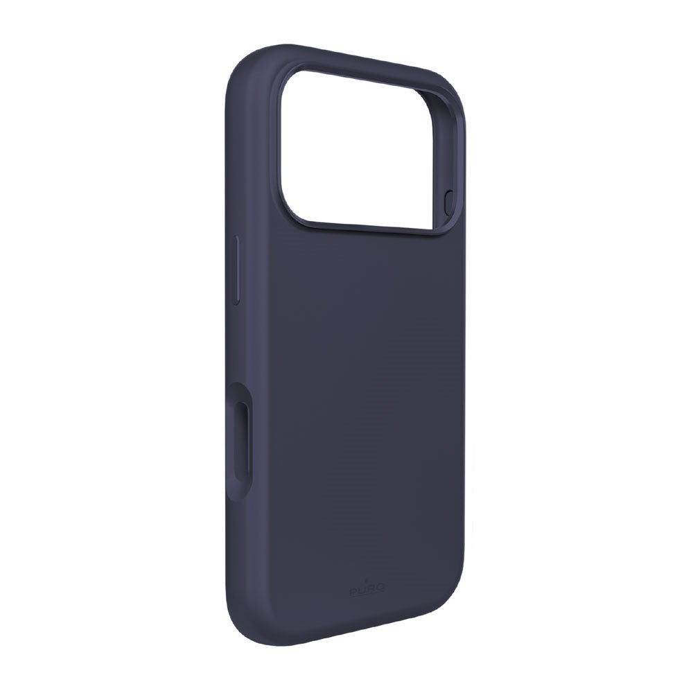 iPhone 17 Pro PURO ICON MAG PRO Silicone Case - MagSafe Compatible - Dark Blue