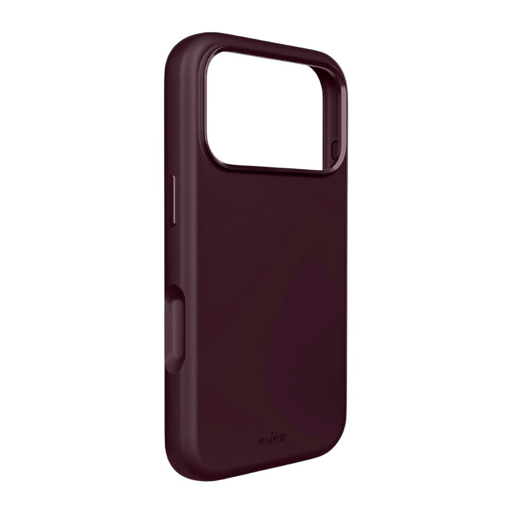 iPhone 18 Pro PURO ICON MAG PRO Silicone Case - MagSafe Compatible - Bordeaux