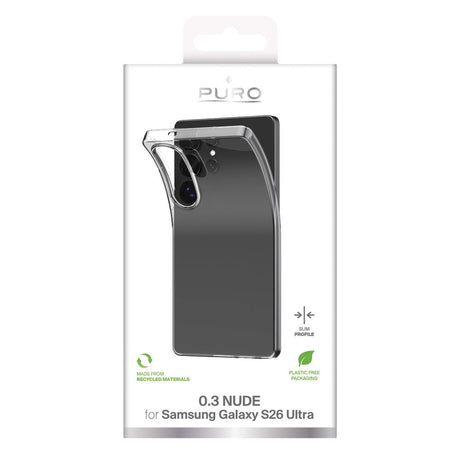 Samsung Galaxy S26 Ultra PURO NUDE Ultra Slim Case 0.3mm - Transparent