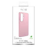 Samsung Galaxy S26 Ultra PURO ICON MAG Silicone Case - MagSafe Compatible - Pink