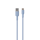 PURO Soft USB-A to USB-C Cable 1.5m - Blue