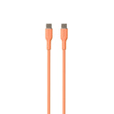 PURO Soft USB-C to USB-C Cable 1.5m - Orange