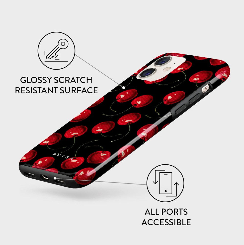 Burga iPhone 11 Tough Fashion Case - Cherrybomb