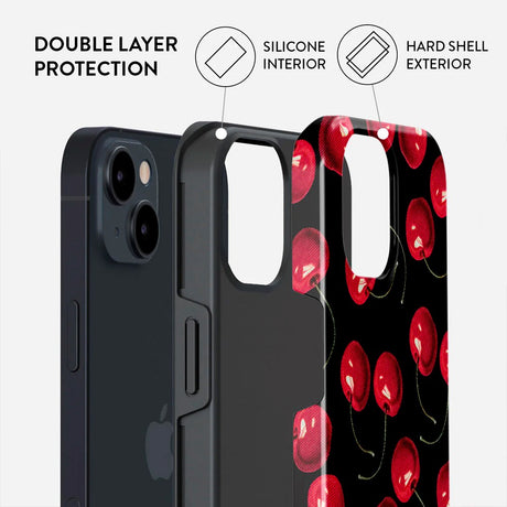 Burga iPhone 14 Tough Fashion Case - Cherrybomb