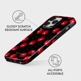 Burga iPhone 14 Pro Tough Fashion Case - Cherrybomb