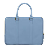 dbramante1928 Rome Fashion Saffiano Leather Laptop Bag 14-15" - Nightfall Blue