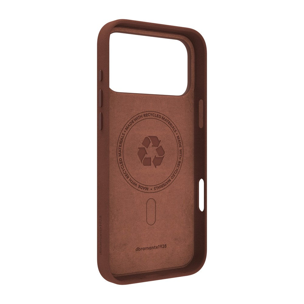 iPhone 17 Pro Max dbramante1928 Roskilde Case - MagSafe Compatible - Dark Tan