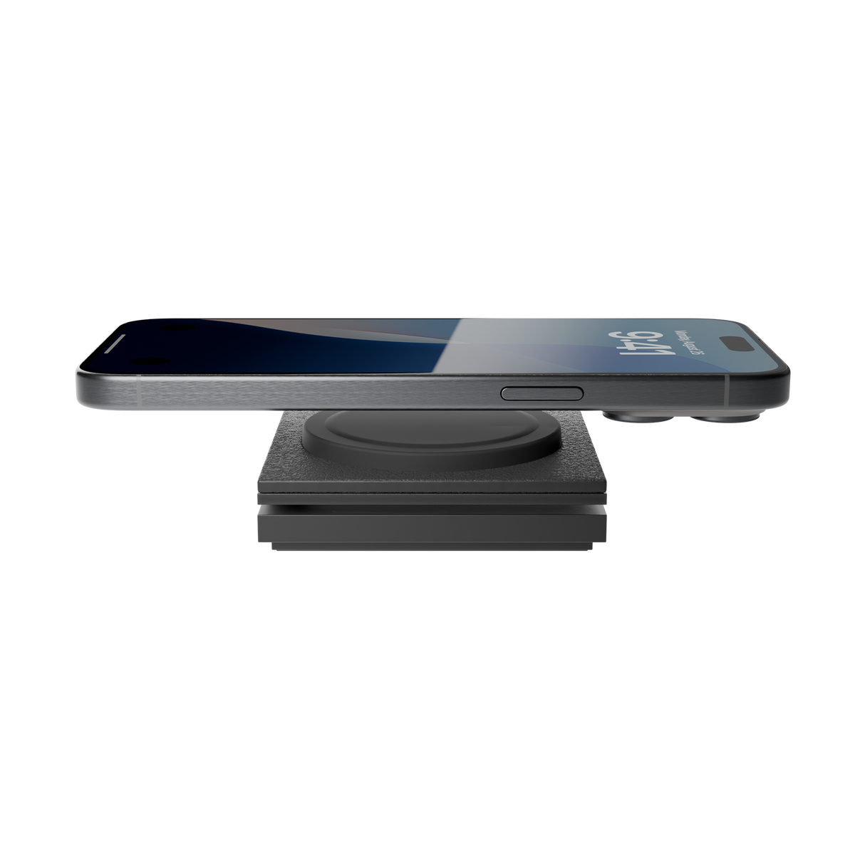 Native Union Rise Solo Qi2 Magnetic Wireless Charger - Black