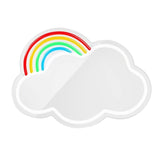 Forever Light LED Neon Light Mirror - Cloud with Rainbow