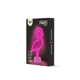 Forever Light Neon Decoration with Foot LED - Pink Light with Flamingo