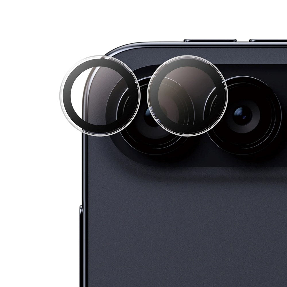 iPhone Duo Safe By PanzerGlass Camera Protection - Recycled Glass - Transparent