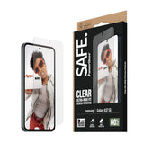 Samsung Galaxy A37 SAFE by PanzerGlass Ultra-Wide Fit Screen Protector Glass with EasyAligner - Transparent