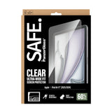 SAFE by PanzerGlass iPad Air 11" (2025 / 2024) Ultra-Wide Fit Screen Protector Glass with Installation Frame - Transparent