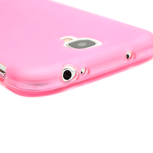 Samsung Galaxy S4/S4+ Frosted Clear Case Pink