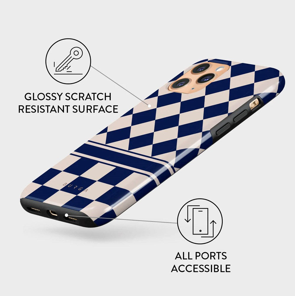 Burga iPhone 11 Pro Tough Fashion Case - Check & Mate