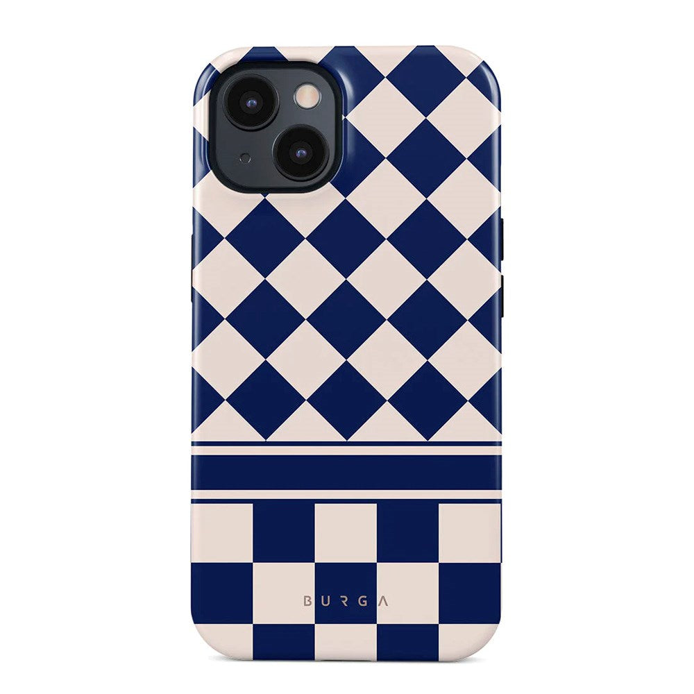 Burga iPhone 15 Tough Fashion Case - Check & Mate