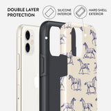 Burga iPhone 11 Tough Fashion Case - Derby Race