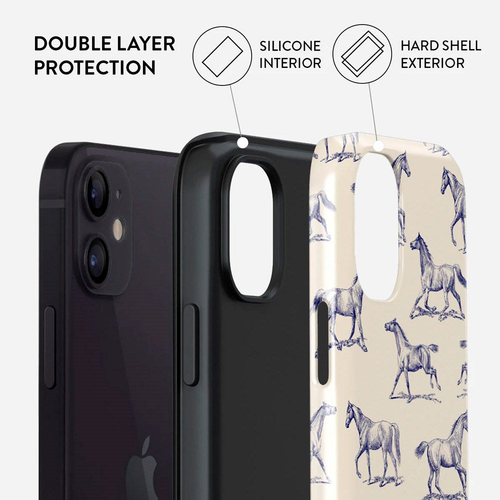 Burga iPhone 12 / 12 Pro Tough Fashion Case - Derby Race