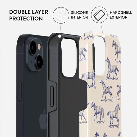 Burga iPhone 14 Tough Fashion Case - Derby Race