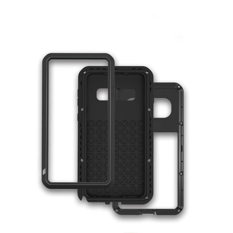 Love MEI Samsung Galaxy S10 Tough Case with Screen Protector - Black