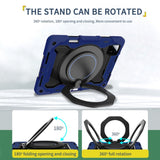 EIDERWOOD Xiaomi Pad 6S Pro Tablet Cover Anti-Drop w. Kickstand and Pen Holder - Dark Blue