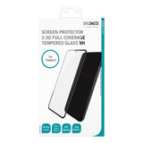 OnePlus 9 Deltaco Tempered Glass Screen Protector - Transparent / Black Edge