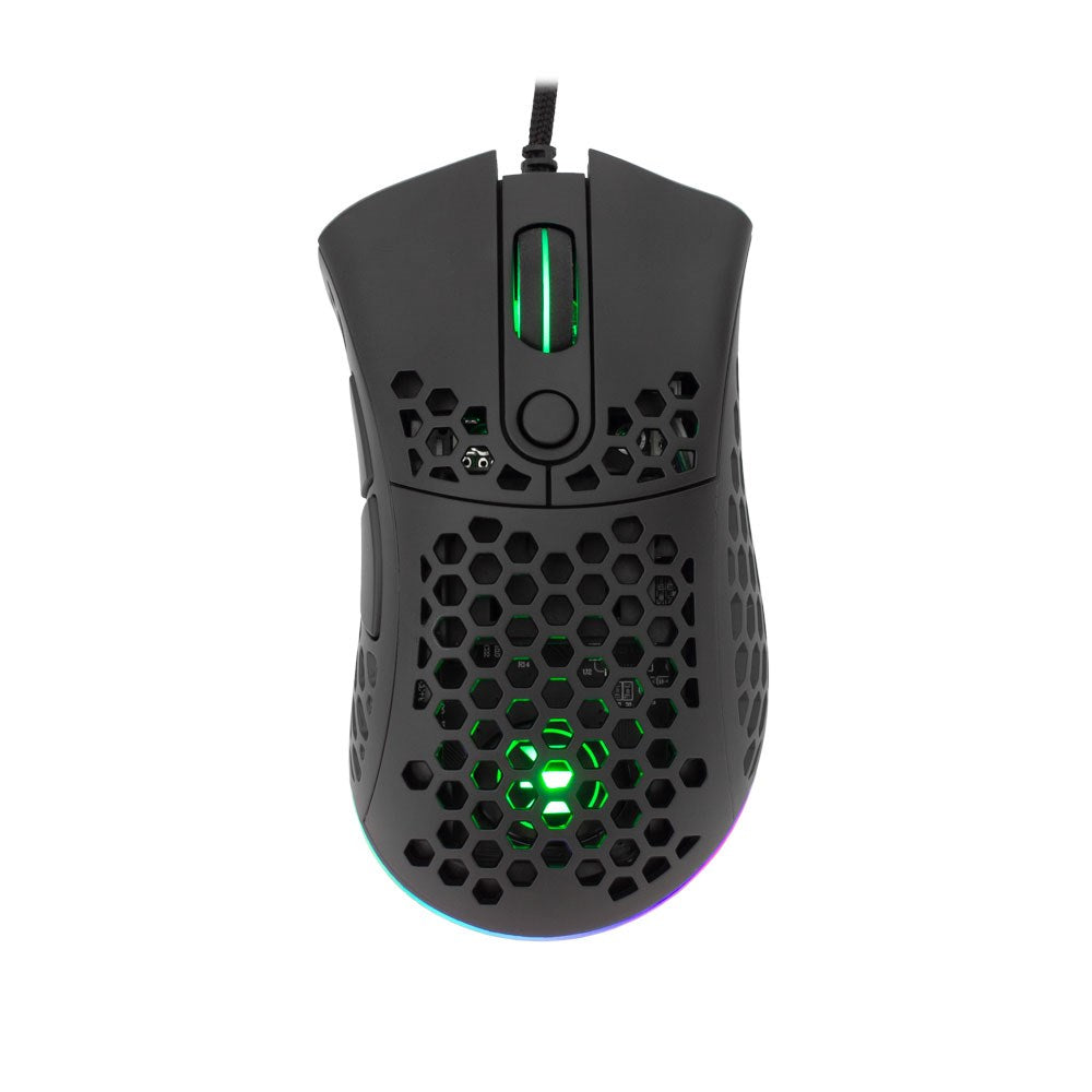 White Shark SHURIKEN Gaming Mouse - 6D / 19000 DPI - Black