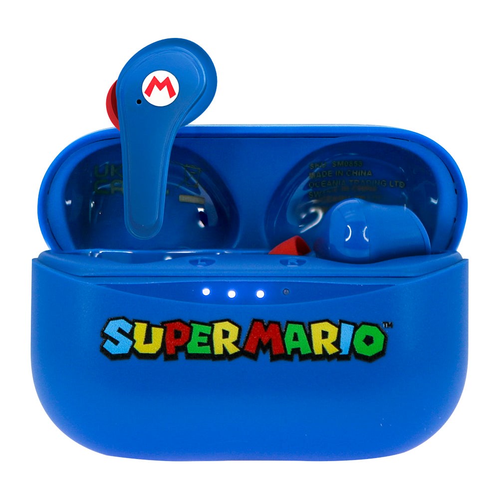 Super Mario In-Ear True Wireless Headphones - Blue