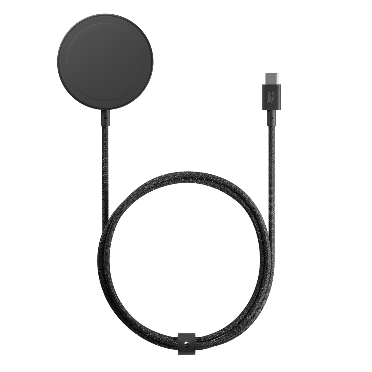 Native Union Snapstand Qi2 Magnetic Wireless Charger with Stand Function - Black