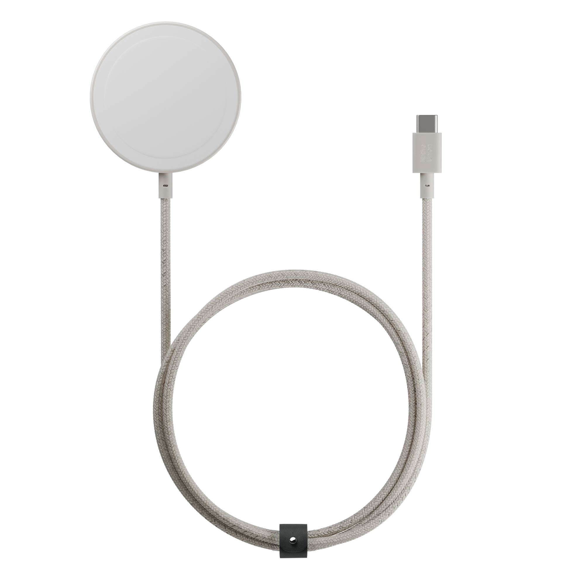 Native Union Snapstand Qi2 Magnetic Wireless Charger with Stand Function - Beige