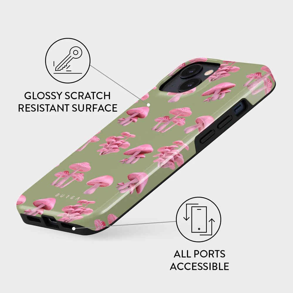 Burga iPhone 15 Tough Fashion Case - Phantasy