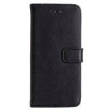 iPhone SE (2022 / 2020) / 8 / 7 Wallet Leather Case Black