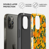 Burga iPhone 12 / 12 Pro Tough Fashion Case - Orange Lemonade