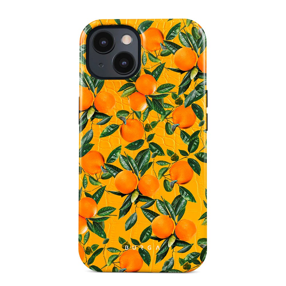 Burga iPhone 13 Tough Fashion Case - Orange Lemonade