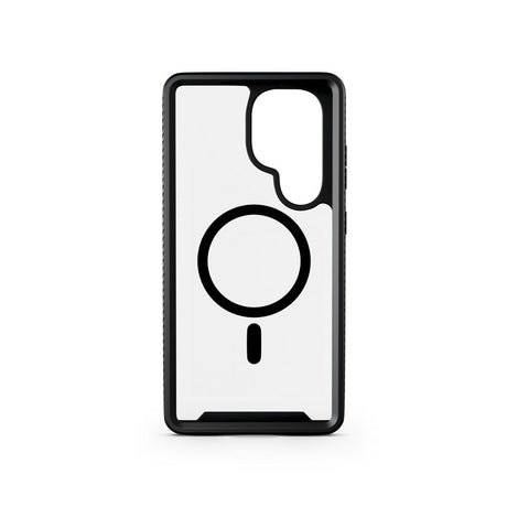 Samsung Galaxy S26 Ultra Spello Mag+ Rugged Case - MagSafe Compatible - Transparent / Black