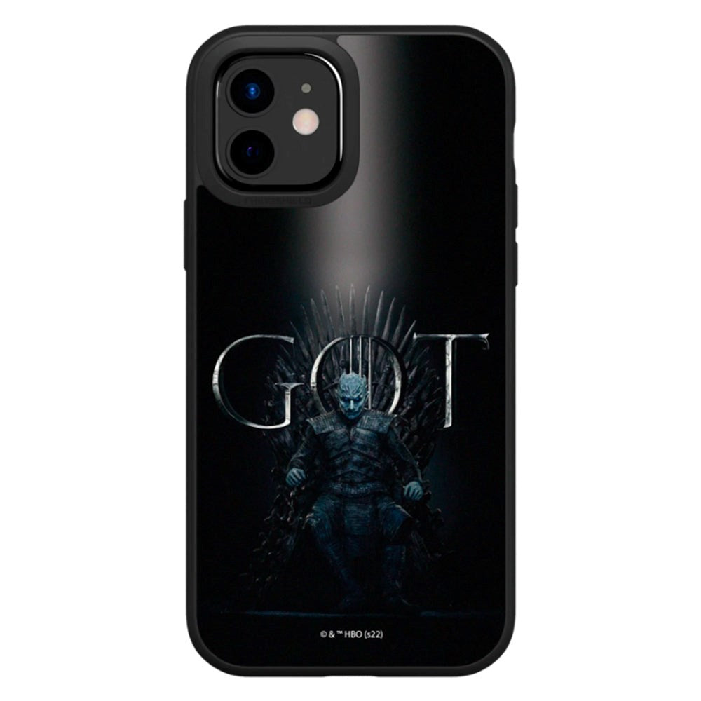 iPhone 12 / 12 Pro RhinoShield SolidSuit Drop Proof Case with Game of Thrones - White Walkers The Night King