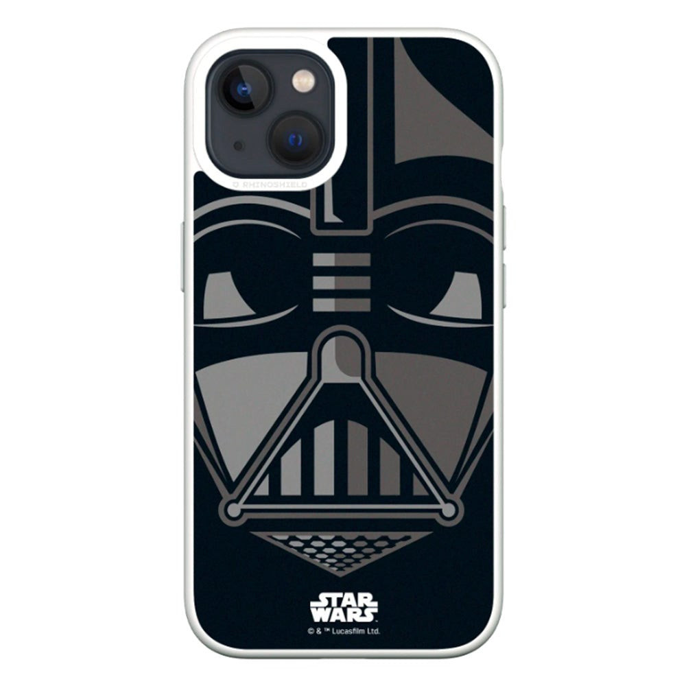 iPhone 13 RhinoShield SolidSuit Drop Proof Case with Star Wars - Darth Vader White