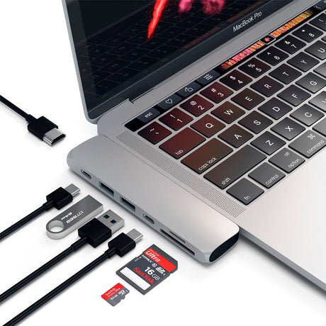 Satechi USB-C PRO Hub 4K HDMI 85W - Silver