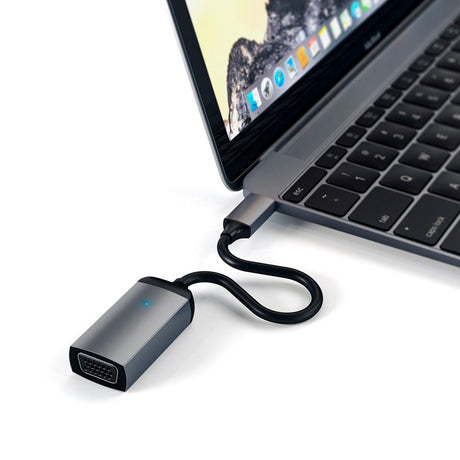 Satechi USB-C to VGA adapter - Space Grey