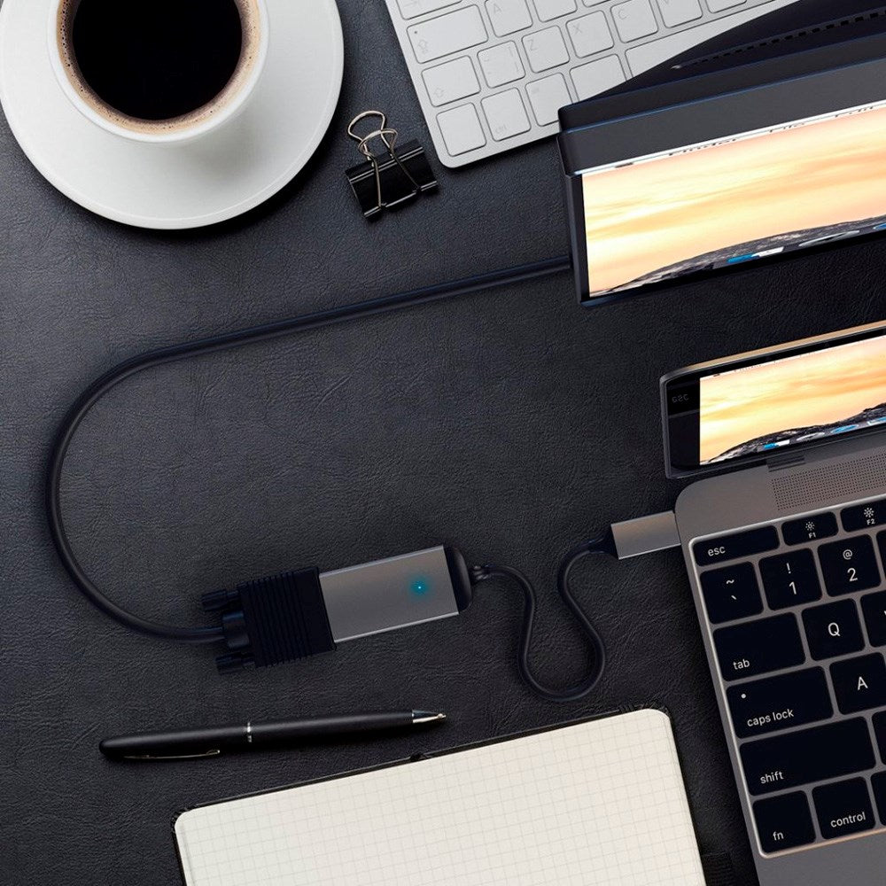 Satechi USB-C to VGA adapter - Space Grey
