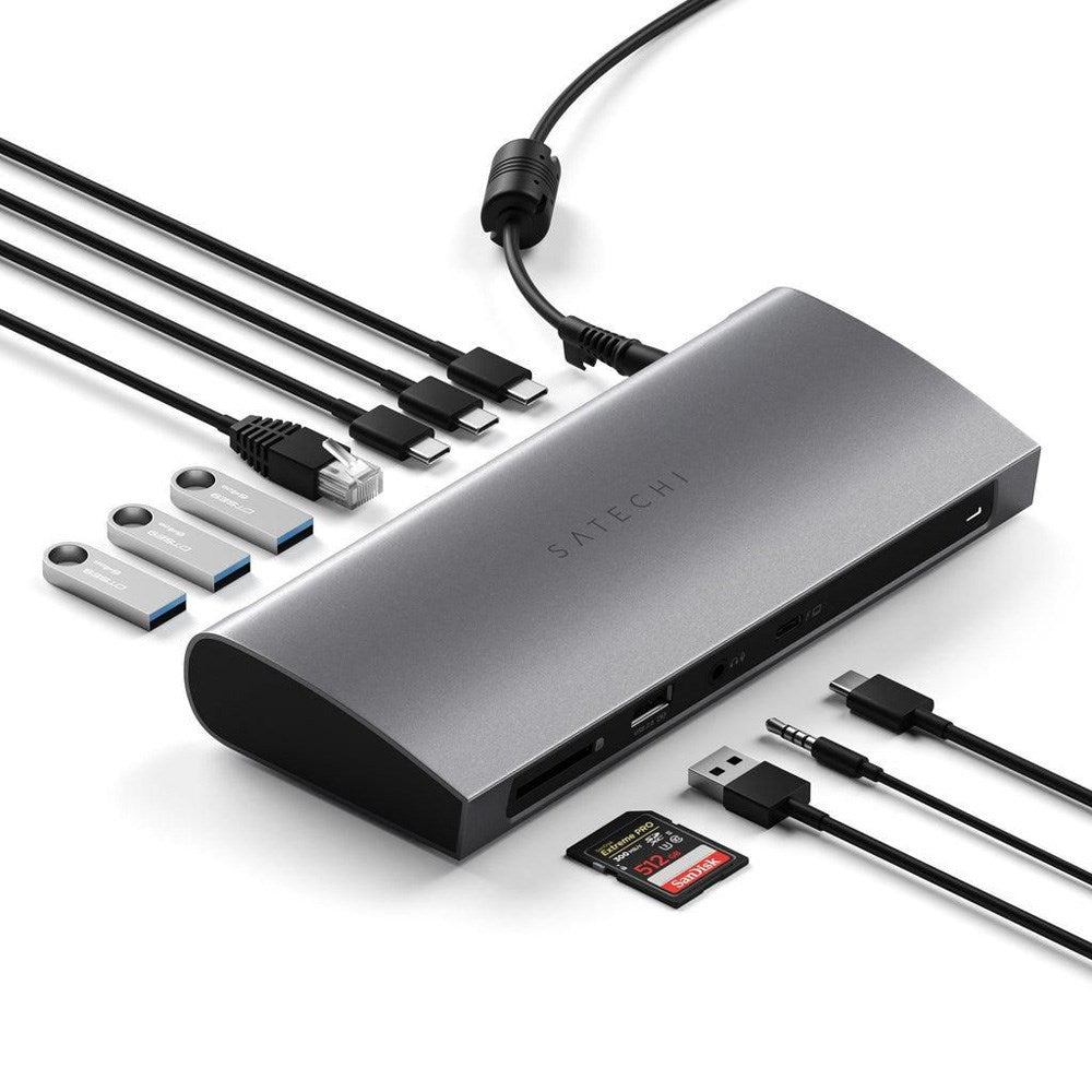 Satechi Docking-Station Wired Thunderbolt 4 - Space Grey