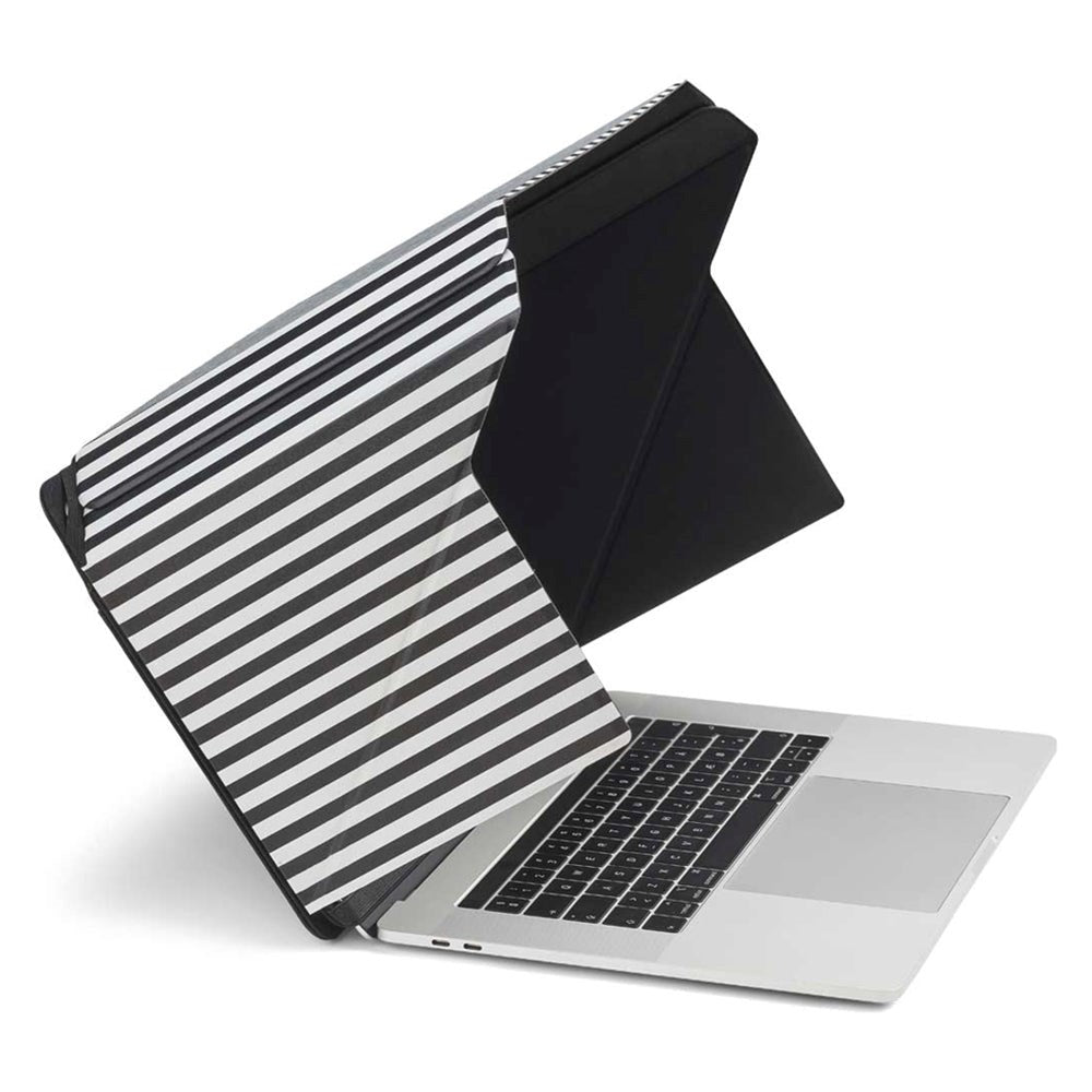 Universal 12" / 13" / 14" Laptop Philbert Case w. Solar shading & Integrated Privacy - Striped