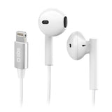 SBS Studio Mix 105 Headphone In-Ear w. Lightning & Microphone - White