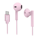 SBS Studio Mix 65 Headphone In-Ear w. USB-C & Microphone - Pink