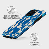 Burga iPhone 15 Pro Tough Fashion Case - Mirage